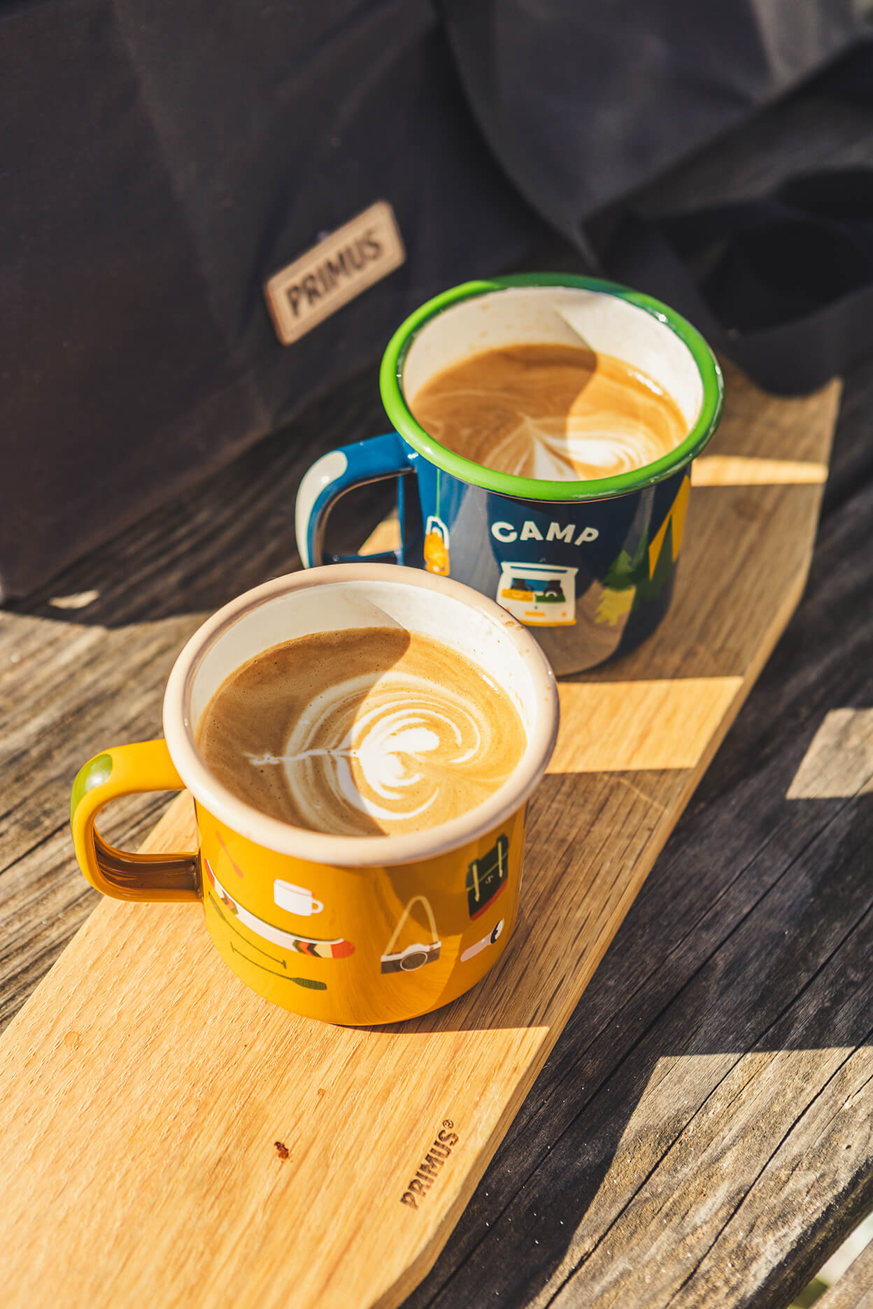 Emaille Tasse CAMP STUFF