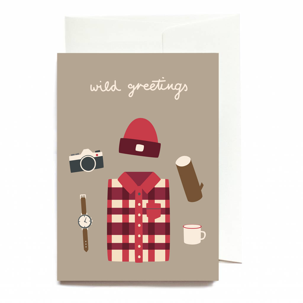 Grußkarte Wild greetings