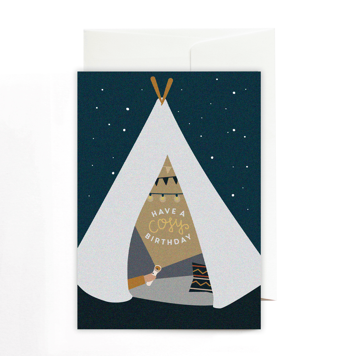 Greeting card Cozy Birthday