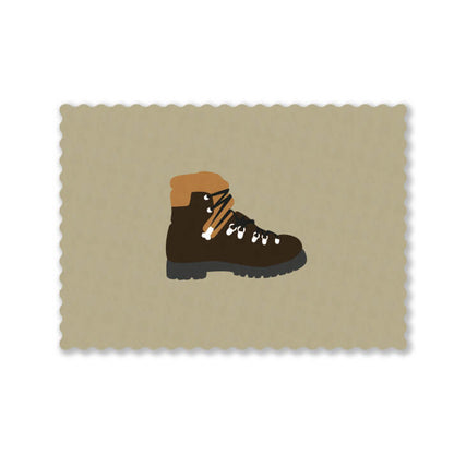 Postkarte Bergschuh