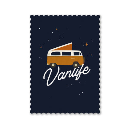 Postkarte Vanlife