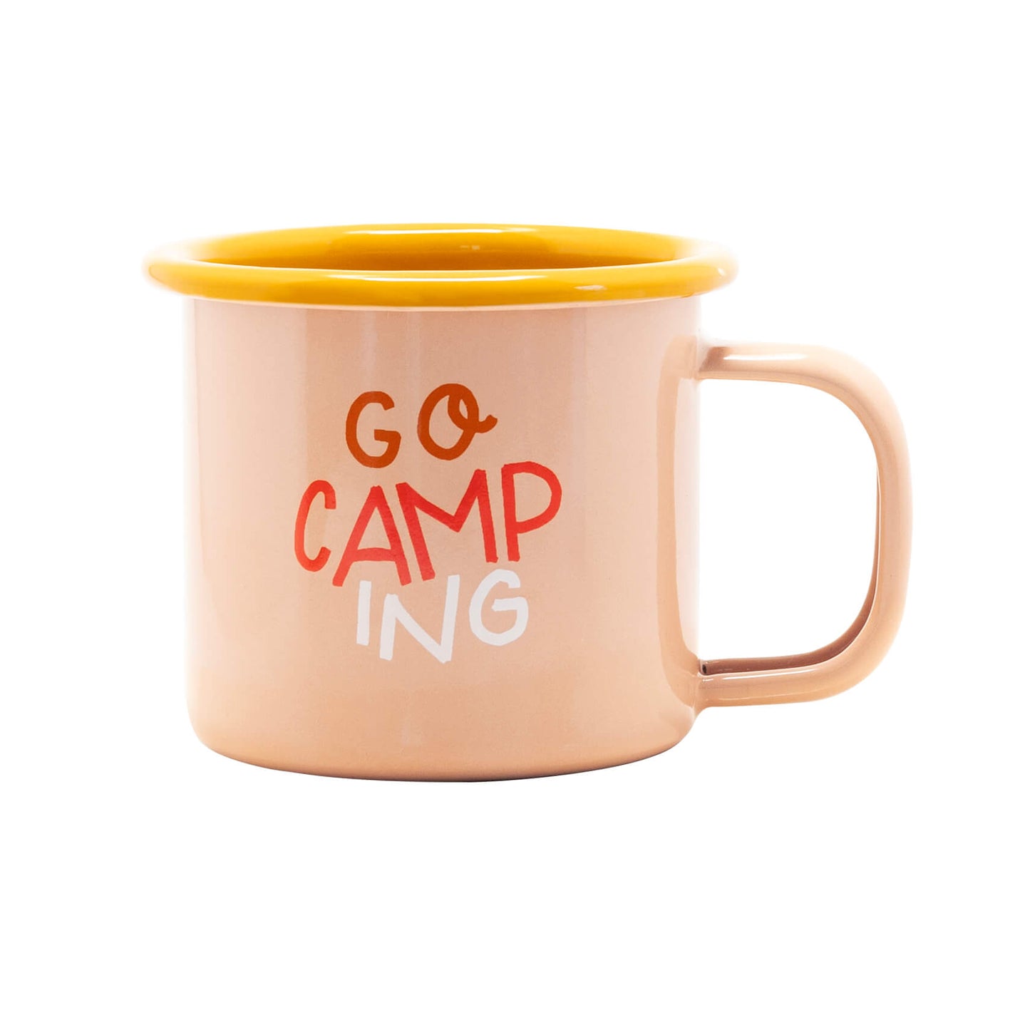 Petit mug émaillé Go Camping