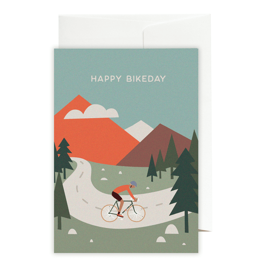 Greeting card Happy Bergday