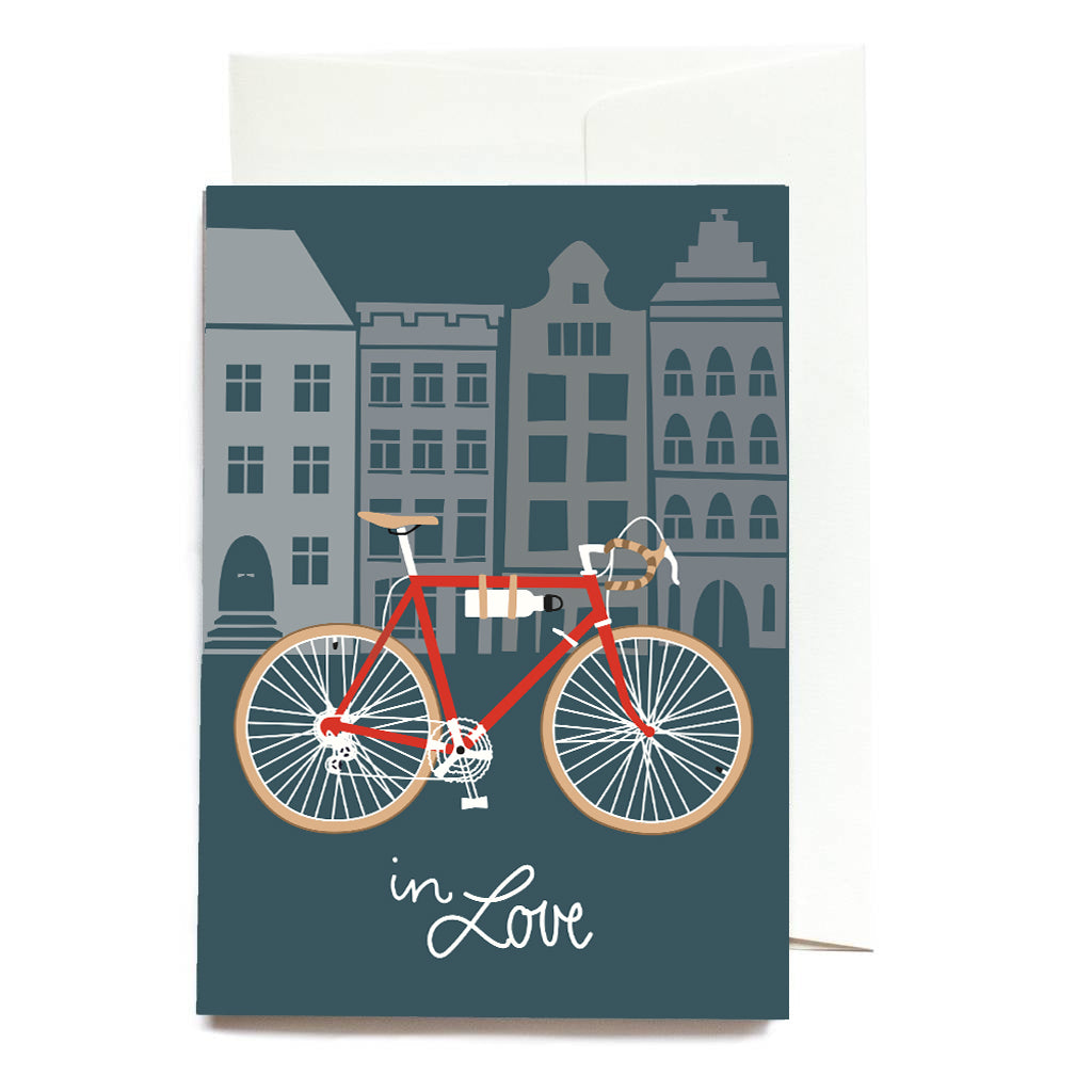 Grußkarte in Love