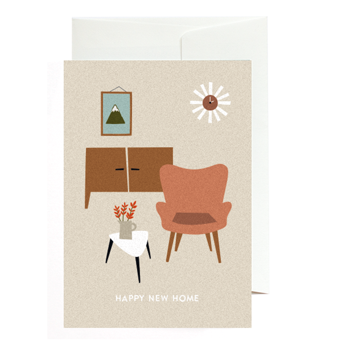 Carte de voeux Bonne nouvelle maison