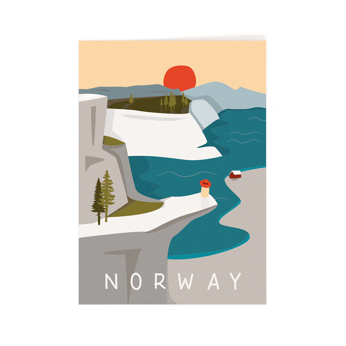 Postcard Norway