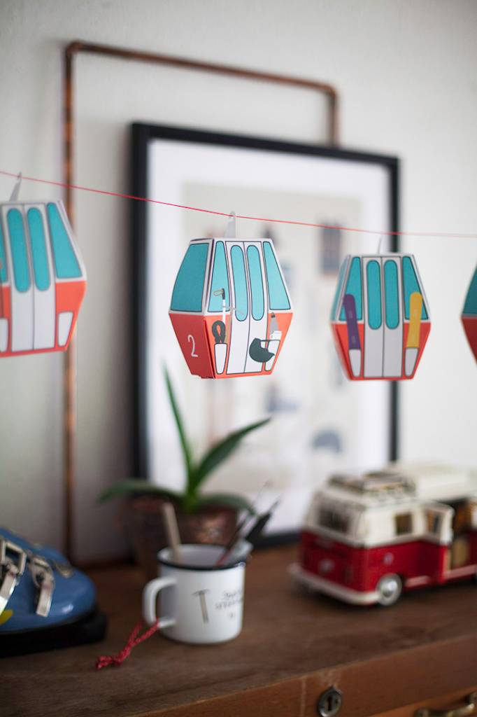 Gondola Advent calendar