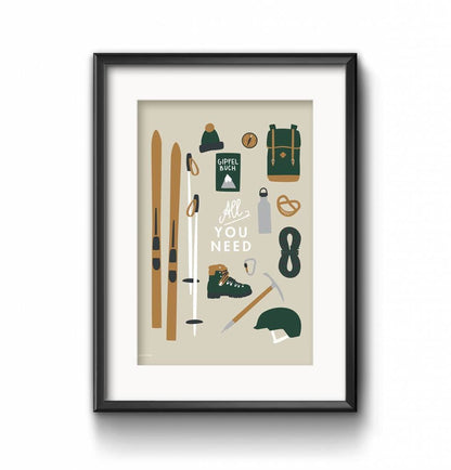 Art Print All you need