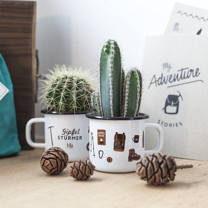 Enamel cup summiteer