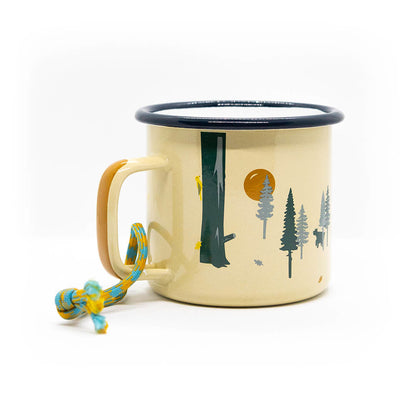 Enamel cup Wild &amp; free