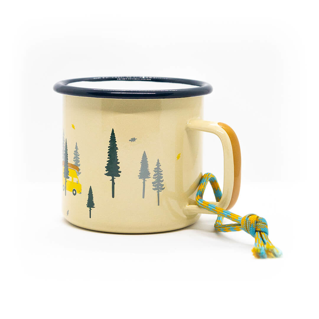 Enamel cup Wild &amp; free
