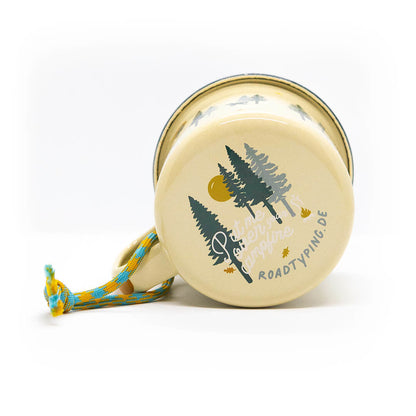 Enamel cup Wild &amp; free