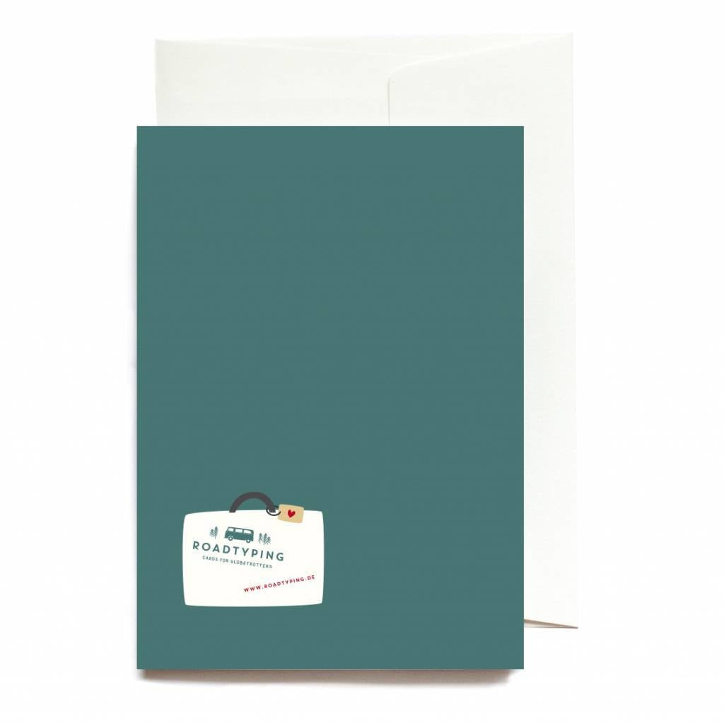 Greeting card Let's escape together