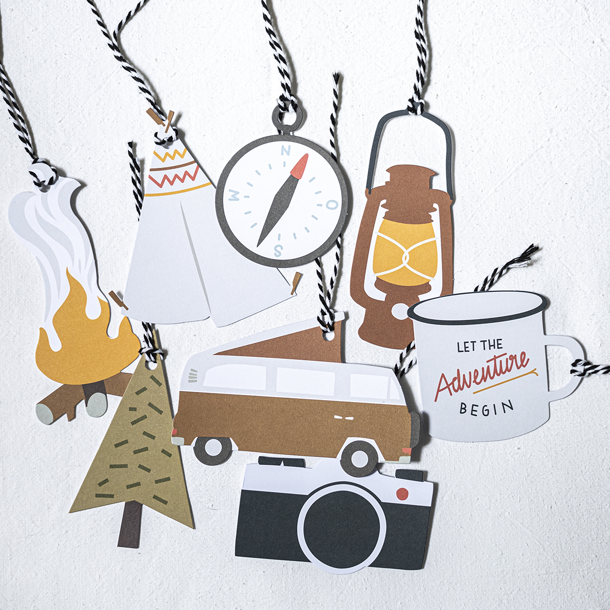 Gift tag adventure set
