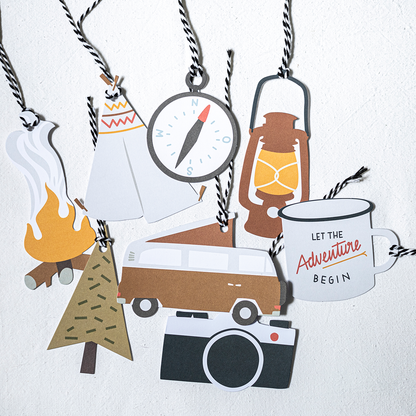 Gift tag adventure set