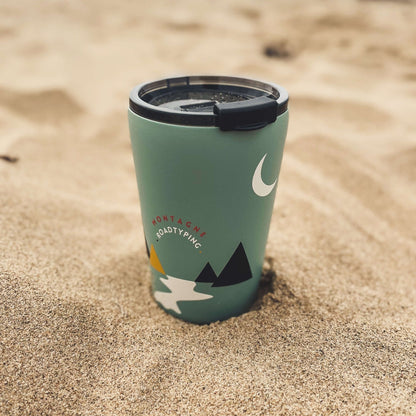 To-go-Becher Montagne bleue