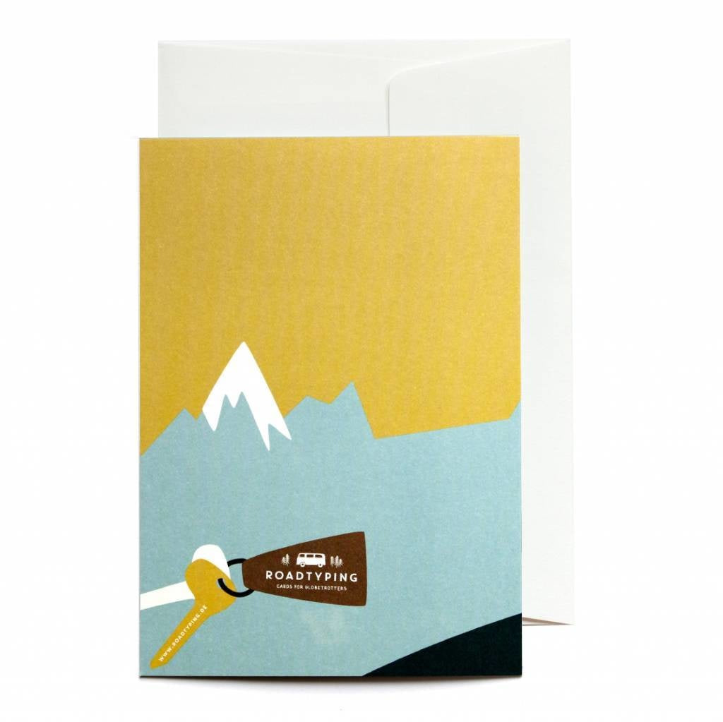 Carte de voeux Que l'aventure commence