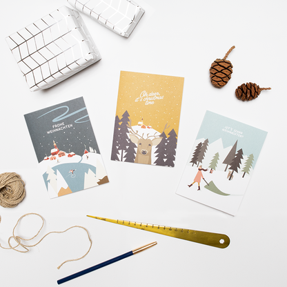 Greeting card Merry Christmas