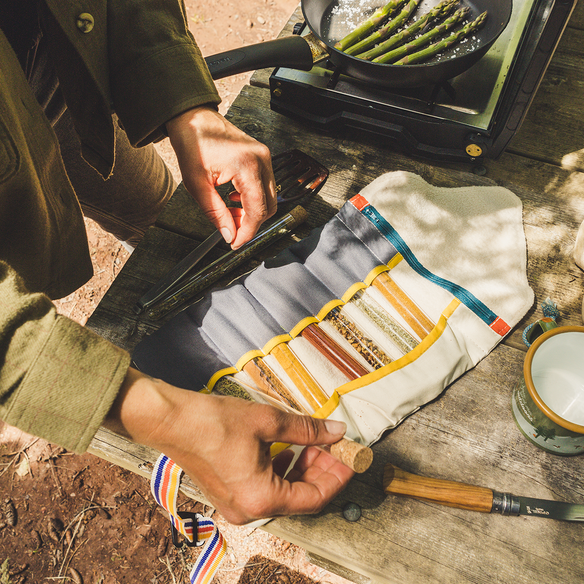 Sac à épices de camping