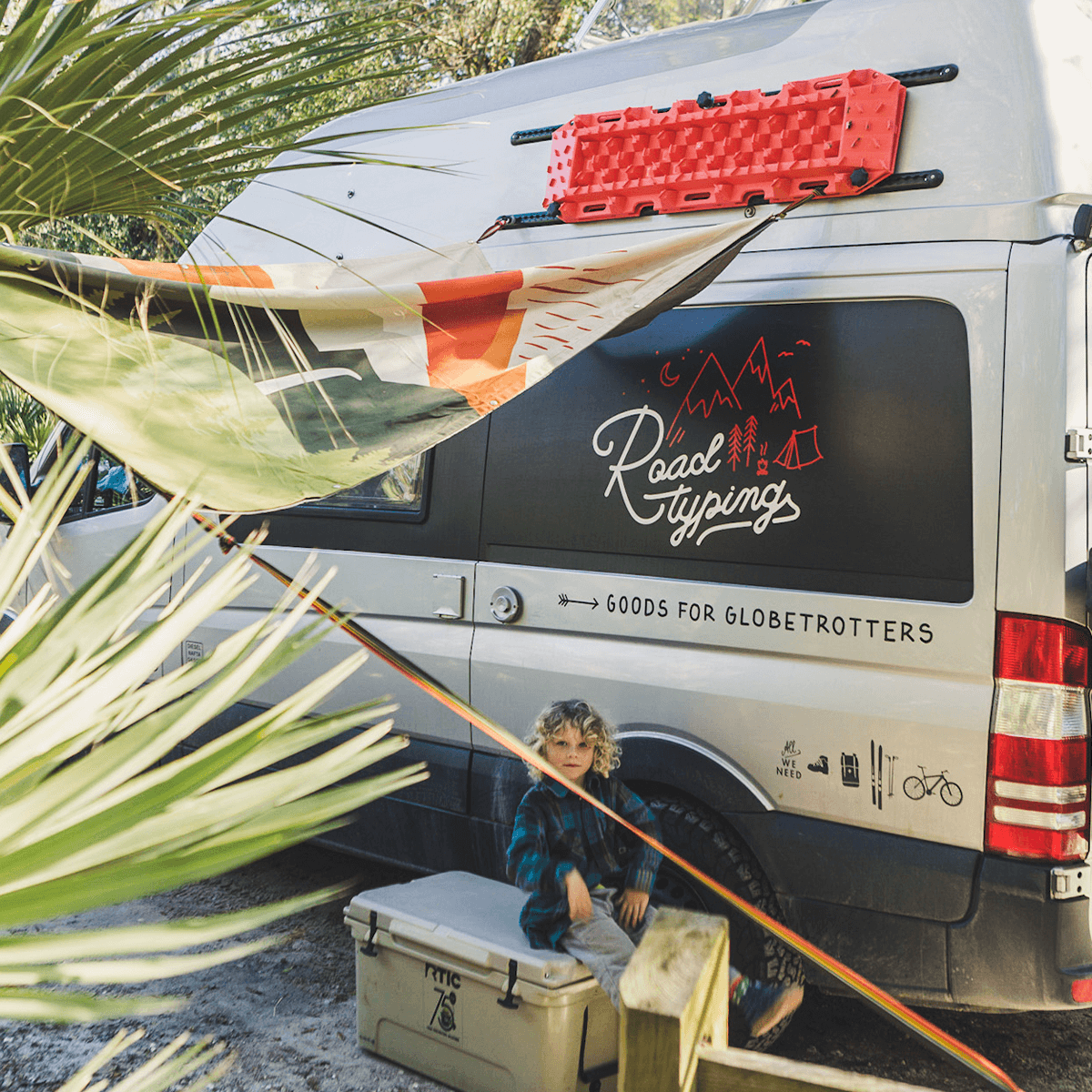 Campingdecke Adventure awaits