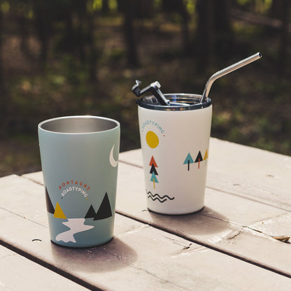 To-go-Becher Montagne bleue