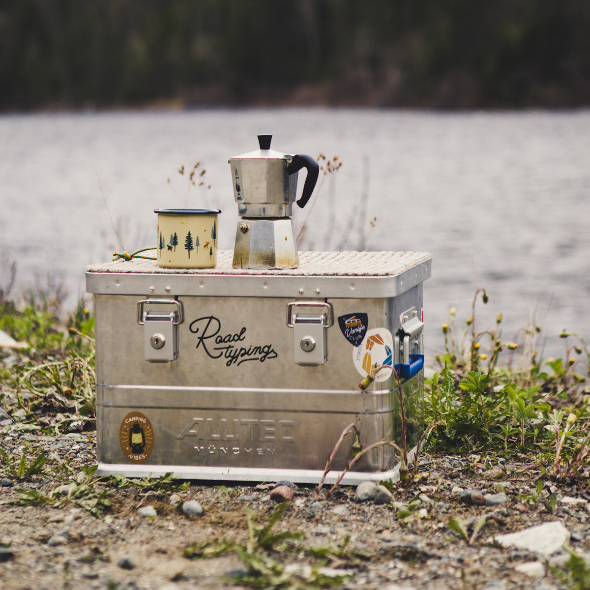 Enamel cup Wild &amp; free