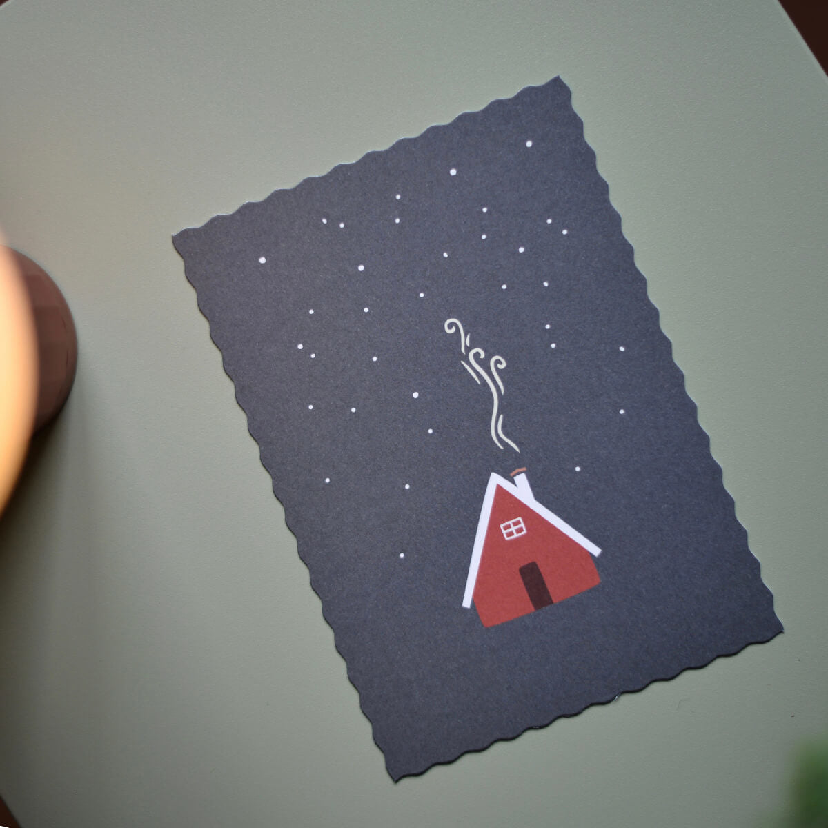 Postcard mountain hut