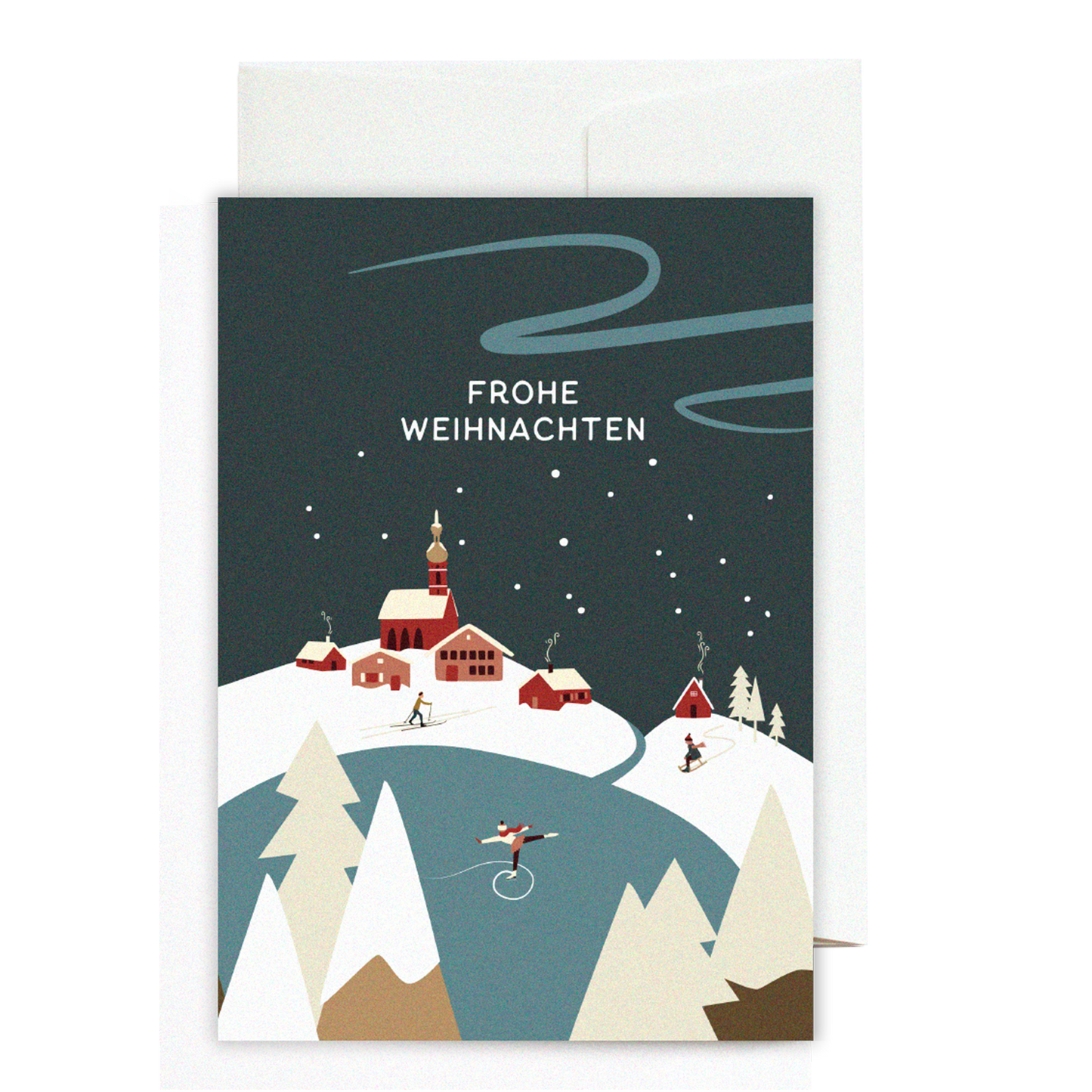 Greeting card Merry Christmas
