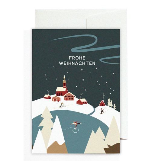 Greeting card Merry Christmas