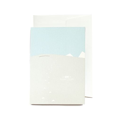 Greeting card Enjoy the silent moments