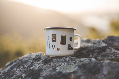 Enamel cup summiteer